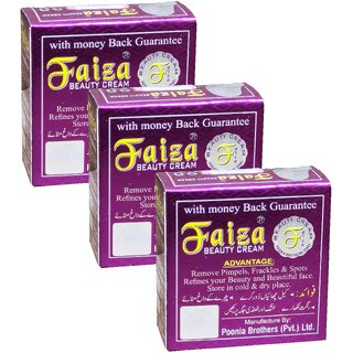 Faiza Beauty Face Cream - Pack Of 3 (28g) Faiza Beauty Face Cream - Pack Of 3 (28g)