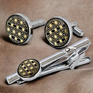 LUCKY JEWELLERY Men Jewelry Cufflink with Tie Pin Shirt Button Cufflinks and Tie Pin Set For Men (370-CHC5-1122-S) LUCKY JEWELLERY Men Jewelry Cufflink with Tie Pin Shirt Button Cufflinks and Tie Pin Set For Men (370-CHC5-1122-S)