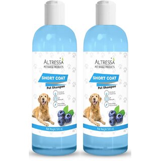                       Altressa Short Coat Dogs Shampoo For Dogs Groooming Products 1000ml Pack of 2                                              
