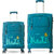 Timus Salsa Plus 58cm  68 cm - Soft Luggage Trolley Bags Combo Set 2- Soft Spinner Wheels
