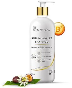The Skin Story Keratin Shampoo , Instant Anti -Frizz , 450ml