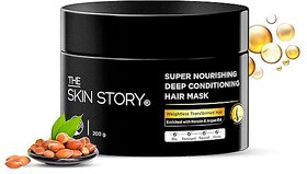 The Skin Story Super Nourishing Deep Conditioning Mask, For Dry , Damaged And Treated Hair (200 g)