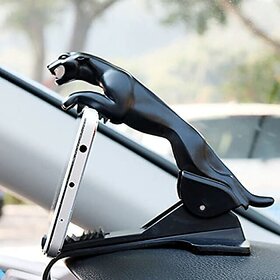 IIVAAS Jaguar Design Car Mobile Phone Holder With One Click Technology Dashboard Navigation Mobile Holder for Car
