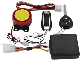 Eltron Turbo Anti Theft Universal Motorcycle Security Alarm System With 2 Key Remotes For Bike Scooter Protection Engine Start Elt-78Q23-123DUP