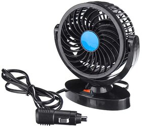 Mitchell 12V DC Electric Car Single Head Fan for Dashboad 360 Degree Rotatable Car Auto Powerful Cooling Air Fan-123DUP