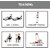 Vencho? Men and Women's Double Spring Tummy with Sweat Belt Waist Trimmer-Ab Exerciser Body Toner Fat Buster Multipurpose Fitness Equipment