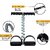 U S TRADERS Tummy Trimmer Single Spring Ab Exerciser Fat Burner for Men And Women Ab Exerciser (Black)