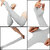 Unisex Full Arm Fingerless Sleeves Gloves for UV, Dust, Summer, UV Sun Protection Arm Sleeves for Men  Women Pack of 6