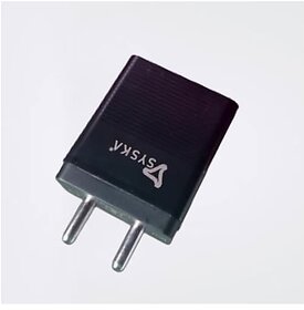 Syska Pd032 30W Super Fast Type C Charger  Compatible With All Android Devices/Tablets (Black)
