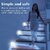 Aseenaa Motion Sensor Light, Battery Powered LED Night Light with On/Auto/Off Switch, Magnet Wall Light Pack of 5