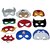 Kaku Fancy Dresses Super Hero Eye Patch / Party Mask 15Pc Set / Party Prob Eye Mask / Party Eye Maks - Multicolor