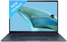 ASUS Zenbook S 13 OLED (2023), 1kg Weight & 1cm Thin, Intel Core EVO i5 13th Gen, 13.3 Inch 2.8K OLED, Thin & Light Laptop (16GB/512GB SSD/Iris Xe/Win 11/Office 2021/63WHrs/Blue), UX5304VA-NQ541WS