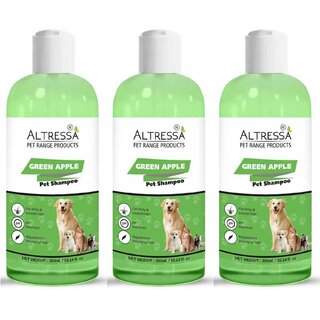                       Altressa Green Apple Dog Shampoo 900ml Pack of 3                                              