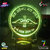 Khatu Shyam Baba 3D Illusion Led Light Decoration Idea 2 Plug Night Light Lamp