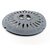 Universal Fit Spin Cover Compatible with 6/ 6.5/7KG Semi Automatic Washing Machine Spin Cap/Safety/Dryer lid-Grey 2 Pcs