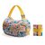 Folding Supermarket Shopping Bag with Zipper Waterproof Travel Luggage Bag Portable Foldable Shopping Bag Grocery Shoul
