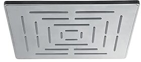 Elexa Hardware Stainless Steel 304 Maze Heavy Duty Overhead Chrome Polished Finish Shower Head (Chrome Size10x10 Inches)