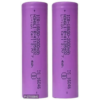 18650 3.7v 2000mAh LI-ION Rechargeable Battery (Pack of 1)