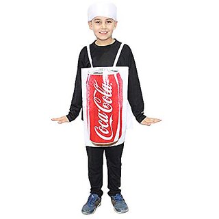 Kaku Fancy Dresses Cold Drink Costume, Object Costume -Yellow, For Boys Girls Kaku Fancy Dresses Cold Drink Costume, Object Costume -Yellow, For Boys Girls