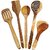 C2919 Wooden Spoon Kitchen Tool Set (Brown)