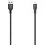 Itel Nylon Braided Lightning Cable For Iphone Devices With 30% Faster Charging 2.4A Output And 1 Meter Length (Black)