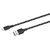 Itel Nylon Braided Lightning Cable For Iphone Devices With 30% Faster Charging 2.4A Output And 1 Meter Length (Black)