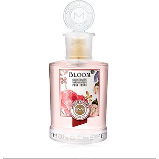                       Monotheme Venezia Classic Collection Bloom EDT Perfume for Women Long Lasting Fragrance Gift for Women - 100 ml                                              