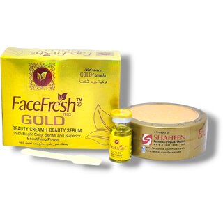                       Face Fresh Gold Beauty Cream And Beauty Serum                                              