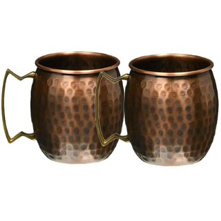 Russets Copper Beer Mugs 450 ml Pack Of 2