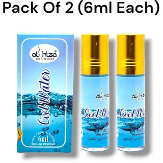                       Al hiza C Water perfumes Roll-on 6ml (Pack of 2)                                              