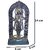 Homeberry Polyresin Ram Ji Idol Statue Murti Showpiece for Home Temple Decorative Showpiece - 10 Inch