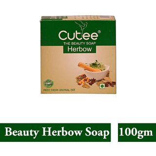                       Cutee Beauty Herbow Soap  (100gm)                                              