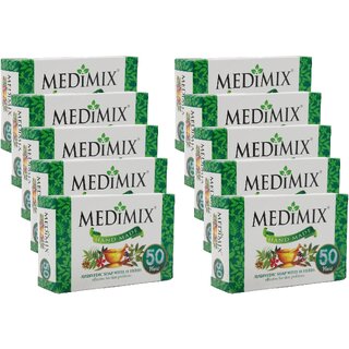                       Medimix Hand Made Ayurved Soap - 20g (Pack Of 10)                                              