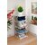 Shoe Rack for Entryway Space-Saving Stand for Home  Office Portable Folding And Lightweight  (4 Layers, Multi)