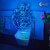 SARASWATI MATA JI 3D ILLUSION LIGHT RGB NIGHT LAMP DECORATION ACRYLIC LIGHT LED Night Lamp  (10 cm, Multicolor)