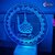 RAMADAN RAMAZAN 3D ILLUSION LIGHT RGB NIGHT LAMP ALLAH DECORATION LIGHT LED Night Lamp  (10 cm, Multicolor)