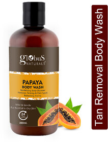 Globus Naturals Papaya Body Wash, 300ml