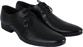 Kwiclo Men's Formal Lace-Up Shoe Black