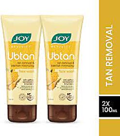 Joy Revivify Ubtan and Tan Removal Face Wash  100 ML X 2