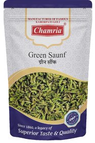 Chamria Green Saunf Mouth Freshener 120 Gm Pouch