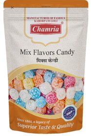 Chamria Mix Flavors Candy Mouth Freshener 120 Gm Pouch