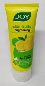 Joy Skin Fruits Skin Lightening  Brightening Lemon Face Wash  50 ML