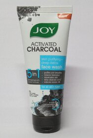 Joy Activated Charcoal Skin Purifying+Deep Detox Face Wash  50 ML