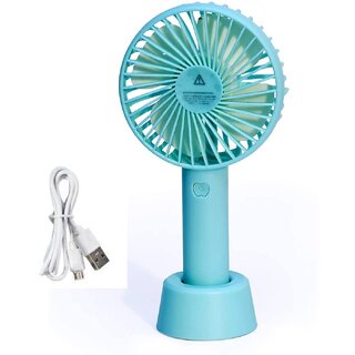                       Portable Standy Handy Multi-Function Powerful Rechargeable Battery Operated Table Desk USB Wind Blower Cooling Fan                                              