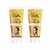 Globus Remedies Gold Peel Off Mask For Golden Glow, Enriched with Saffron  Vitamin-E, Brightening  Radiance, Suitable For All Skin Types, 100 g (Pack of 2)