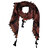 Cotton Blend Men Scarf Military Shemagh Tactical Desert Keffiyeh Scarf Neck Head Scarf Brown Color