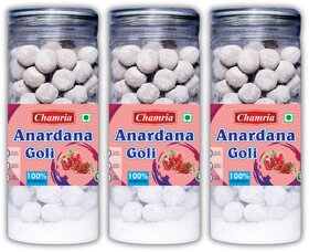 Chamria Anardana Goli Digestive Mouth Freshner 200 Gm Can (Pack Of 3)