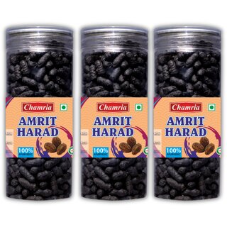                       Chamria Amrat Harad Digestive Mouth Freshner 200 Gm Can (Pack Of 3)                                              