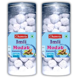                       Chamria Imli Modak Digestive Mouth Freshner 200 Gm Can (Pack Of 2)                                              