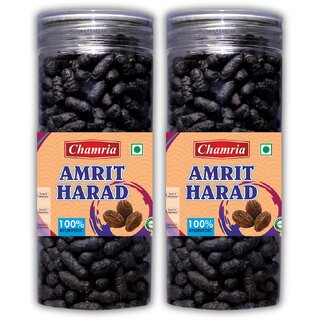                       Chamria Amrat Harad Digestive Mouth Freshner 200 Gm Can (Pack Of 2)                                              